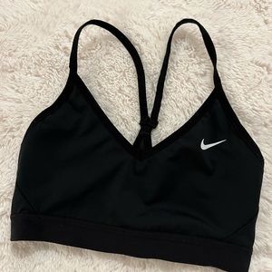 Nike Dryfit bra black small